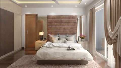 Modern bedroom design element